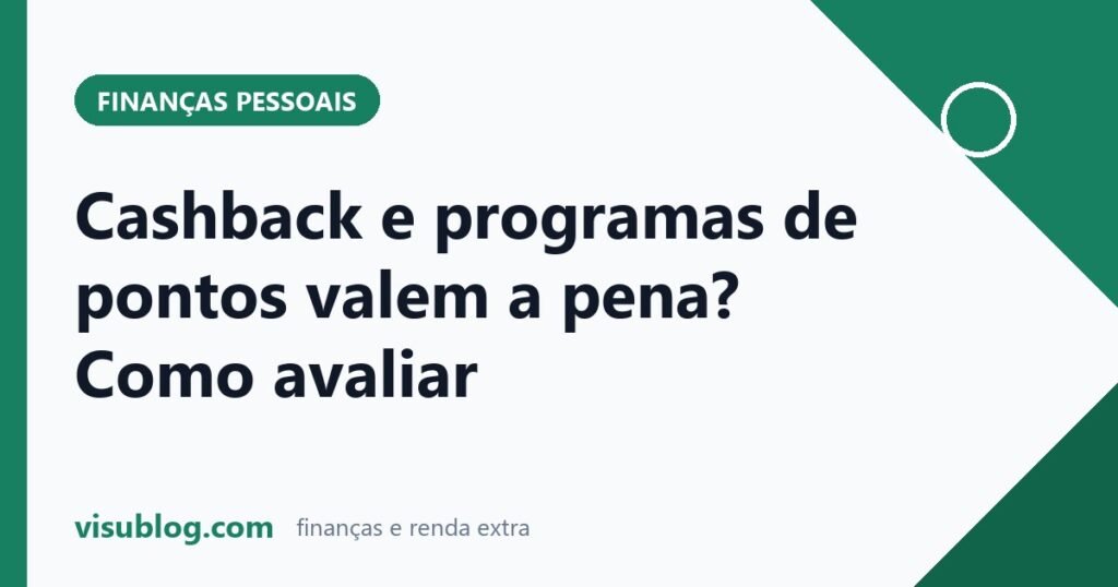 Ilustração do artigo sobre cashback vale a pena: Cashback vale a pena? Como comparar com pontos