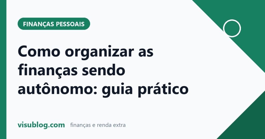 Ilustração do artigo sobre finanças para autônomos: Finanças para autônomos: como organizar a renda variável